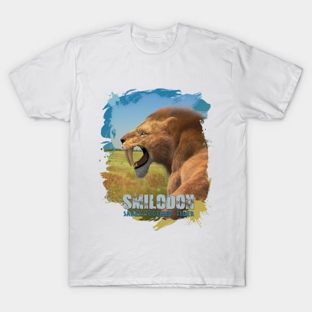 Smilodon T-Shirt by Mauro_t_shirts
